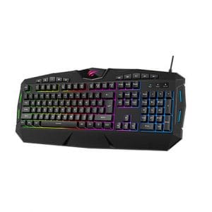 HAVIT KB505L USB Multi-Function Backlit Gamenote Keyboard
