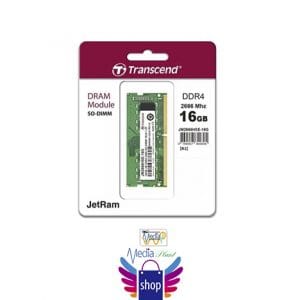 Transcend JETRAM 16GB 2666MHz CL19 1Rx8 SO-DIMM DDR4 Laptop Ram