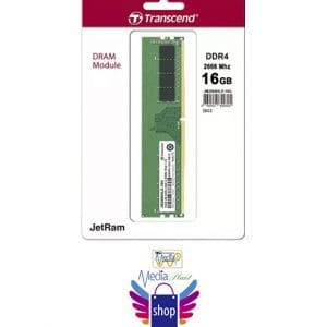 Transcend JETRAM 16GB 2666MHz CL19 U-DIMM DDR4 Desktop Ram
