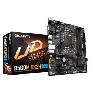 Gigabyte B560M DS3H Intel 10th and 11th Gen DDR4 Micro ATX Motherboard