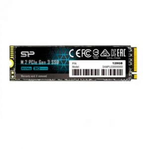 Silicon Power SP P34A60 128GB PCIe Gen3 x 4 NVMe M.2 2280 SSD