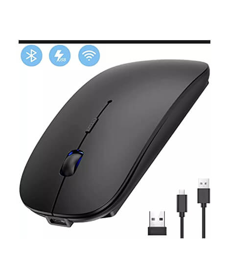 2.4G Mouse ARGB Rechargeable Wireless Optical Mouse (2)