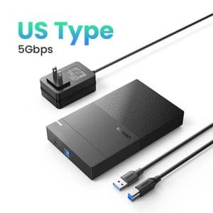 UGREEN 3.5 inch SATA HDD SSD USB 3.0 450MB/S Hard Drive Case Enclosure