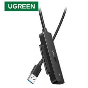 UGREEN SATA to USB 3.0 5Gbps Adapter Cable for 2.5inch SSD-HDD Hard Drive Adapter Support SATA III UASP for PS3-PS4-Xbox-PC