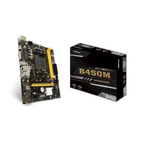 BIOSTAR B450MH AMD B450 Micro ATX Motherboard