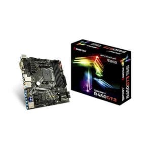BIOSTAR Racing B450GT3 AMD B450 Micro ATX Motherboard
