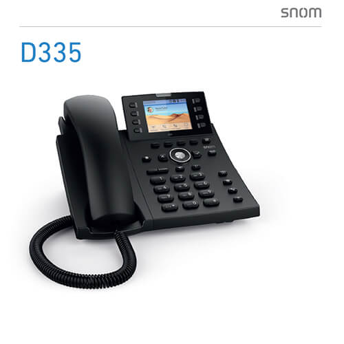 Snom D335 Desk IP Telephone (2)