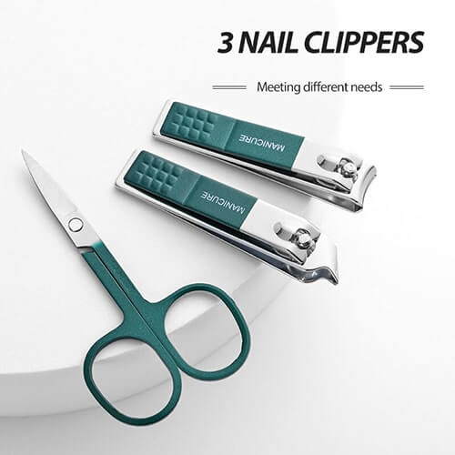 MyGreen Manicure Nail Scissors Set Household High End Mens Womens Special Nail Clippers Manicure Beauty Tools Portable Household (4)-min