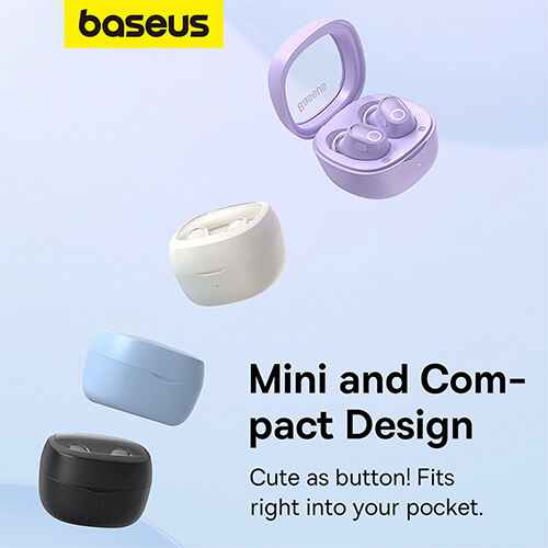 Baseus WM01 WM02 Wireless Bluetooth Earphone Smart Noise Reduction Mini In-Ear Wireless Earbuds Headphones With Mic 25 Hours Wireless Sports Earbuds (3)
