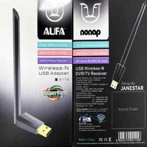 AUFA W115 Wireless-N USB WiFi Receiver Adapter