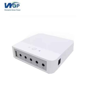 WGP 13200MAh Mini UPS For Wifi Router Switch Onu Modem CCTV Camera