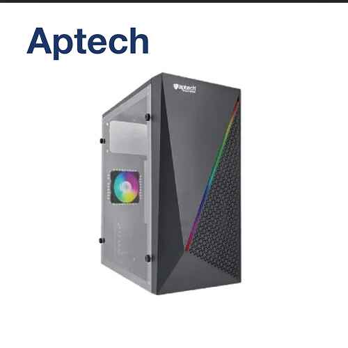 Aptech T39 Side Glass Acrylic Office Casing Micro ATX and Mini ITX Computer Case