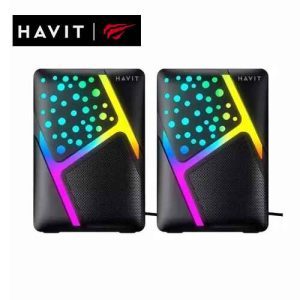 Havit SK763 RGB LED Light Stereo 2.0 USB Speaker
