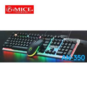 iMICE AN-350 Wired Combo Gaming Keyboard Mouse