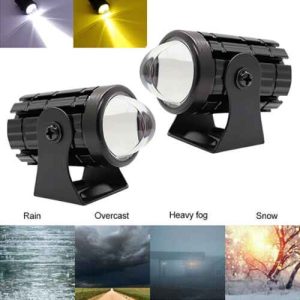 BAOBAO BB1284 High Brightness Waterproof Material Fog Light For Motorcycle And Electric Vehicle