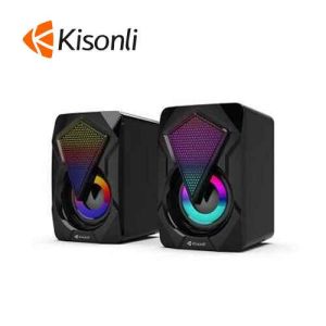 Kisonli L-9090 Multimedia RGB Light USB Speaker