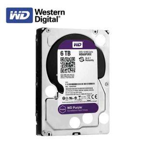 Western Digital 6TB Purple HDD 3.5 Inch Surveillance WD 6TB Hard Disk Drive