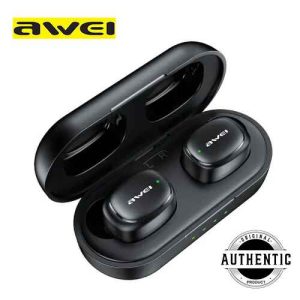 Awei T13 Pro TWS In-Ear Bluetooth Wireless Earbuds IPX6 Waterproof 30 Hours Talk Time Ultra Low Latency Touch Sports Earbuds