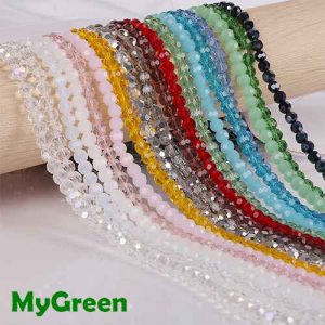 Crystal Tojbi 100 Counts Beautiful Crystal Stone Tasbih