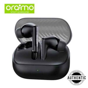 Oraimo OTW-323 Space Buds Neo True Wireless Bluetooth Earbuds IPX4 Waterproof 30 Hours Long Battery Life Mic Call Noise Cancellation Earphone