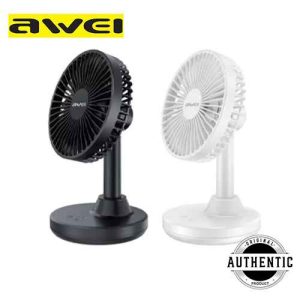 Awei F29 Portable Oscillating Fan 13 Hours Long Battery Life Rechargeable Fan