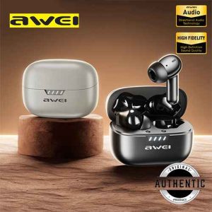 Awei TA12 ANC+ENC TWS In-Ear True Wireless Bluetooth Earbuds IPX4 Waterproof Long Battery Life Call Noise Cancellation Earphone