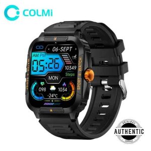 COLMi P76 Smart Watch 1.96 Inch Display Outdoor Sports Fitness IP68 3ATM Waterproof Smart Watch
