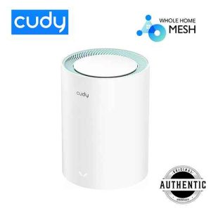 Cudy M1300 Dual Band Wi-Fi Router 1 Pack AC1200 2.4G 5G Dual Band WiFi Whole Home Mesh System Gigabit Router