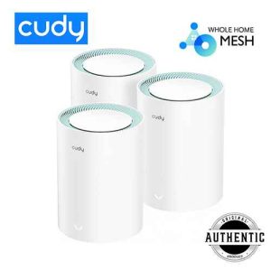 Cudy M1300 Dual Band Wi-Fi Router 3 Pack AC1200 Gigabit 2.4G 5G Dual Band WiFi Whole Home Mesh System Router