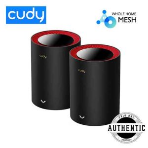 Cudy M3000 Dual Band Wi-Fi Router 2 Pack AX3000 Gigabit 2.5G Dual Band WiFi 6 Mesh System Router