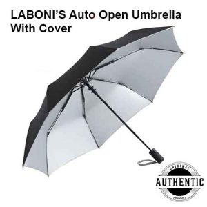 Original LABONIS Auto Open 8 Ribs Heavy Duty Umbrella With Cover Three Folding World Class Umbrella