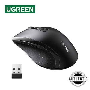 UGREEN 2.4G Wireless Mouse 3 Adjustable 1600 DPI Ergonomic Wireless Mouse
