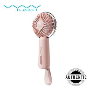Vyvylabs VKL01-PK Babbit Handheld Fan 5 Hours Long Battery Life Rechargeable Fan