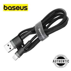 Baseus USB-A to Lightning Tough Cable Rapid Charge Cafule Series Data Cable For iPhone
