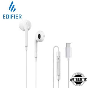 EDIFIER P180 Type-C Wired Earphone Omni Directional High Sensitivity Microphone Earphone