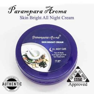 Parampara Aroma Skin Bright Night Cream All Types Skin Cream