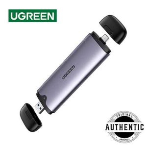 UGREEN CM353 2 In 1 M.2 NVMe SSD Enclosure Adapter Case 10Gbps Speed USB 3.1 Gen2 M-Key And M&B-Key NVMe SSD Supports Enclosure
