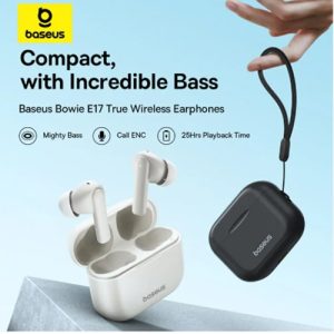 Baseus Bowie E17 True Bluetooth Wireless Earbuds 25 Hours Long Battery Life Noise Cancellation Earphone
