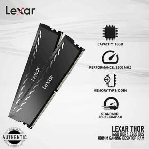 Lexar THOR 16GB DDR4 3200 Bus Gaming Desktop Ram