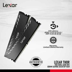 Lexar THOR 8GB DDR4 3200 Bus Gaming Desktop Ram