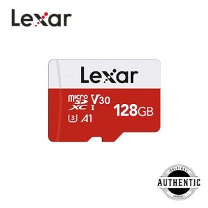 Lexar V30 128GB MicroSDXC E-Series UHS-I Micro SD Memory Card