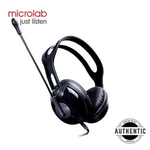 Microlab K280 Supra-Aural Headset 3.5mm Stereo Super Bass Headphone