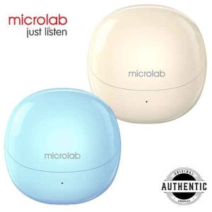 Microlab WisePods 20 TWS Bluetooth Earbuds 40 Hours Long Battery Life ANC Noise Reduction Bluetooth Wireless Earbuds