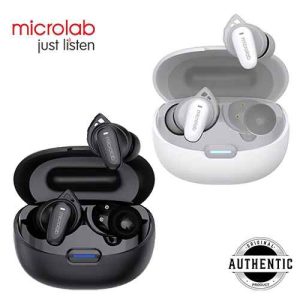Microlab WisePods ANC03 TWS ANC Earbuds 70 Hours Long Battery Life Noise Cancellation Bluetooth Wireless Earbuds