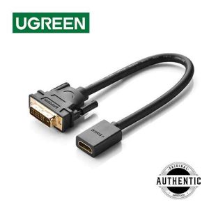UGREEN 20118 DVI to HDMI Adapter Male DVI to HDMI Female Cable
