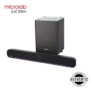 Microlab ROCKBAR 500 Color LED Design Soundbar With Remote Control