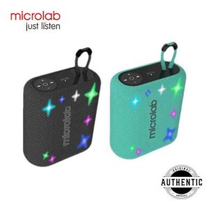 Microlab Twinkle Star 1 Mini Portable Bluetooth Speaker 5 Hours Long Battery Life Bluetooth Speaker