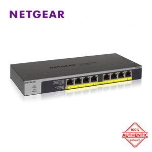 NETGEAR GS108LP Gigabit 8 Port 4 PoE Unmanaged Rackmount Switch