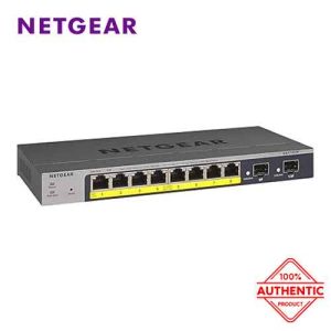 NETGEAR GS110TP Gigabit 10 Port Ethernet Smart Switch