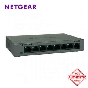 NETGEAR GS308 Gigabit 8 Port Unmanaged Desktop Switch